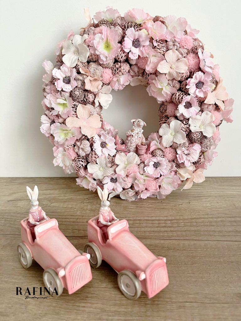 Pink kopogtató barikával, 32 cm 1