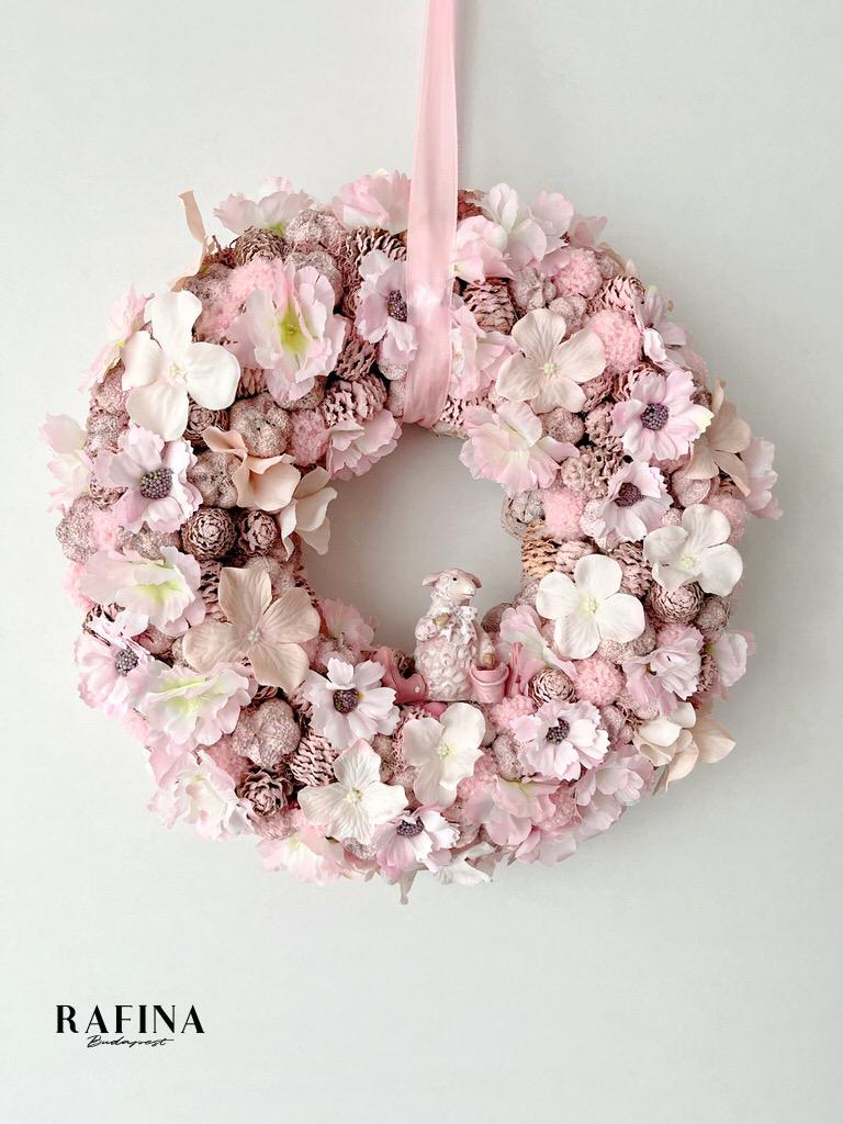 Pink kopogtató barikával, 32 cm 1